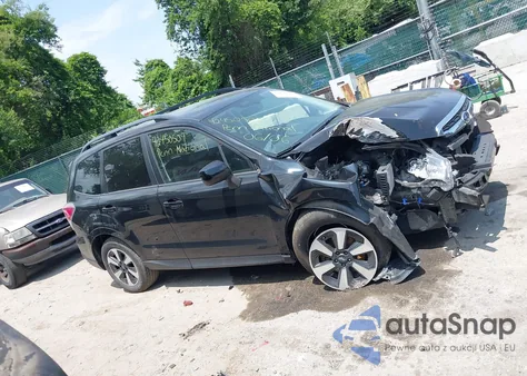 2017 Subaru Forester 2.5I Premium из США, поврежденный, VIN JF2SJAEC3HH533571